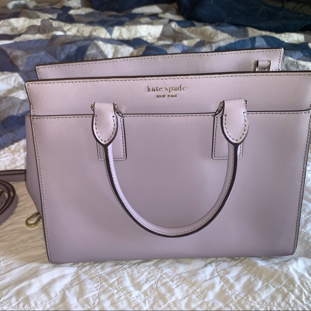 Light Purple Kate Spade Satchel Purse